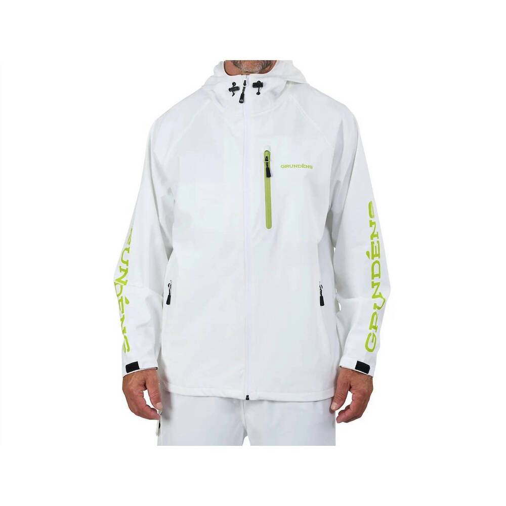 NEW GRUNDENS tourney jacket in white